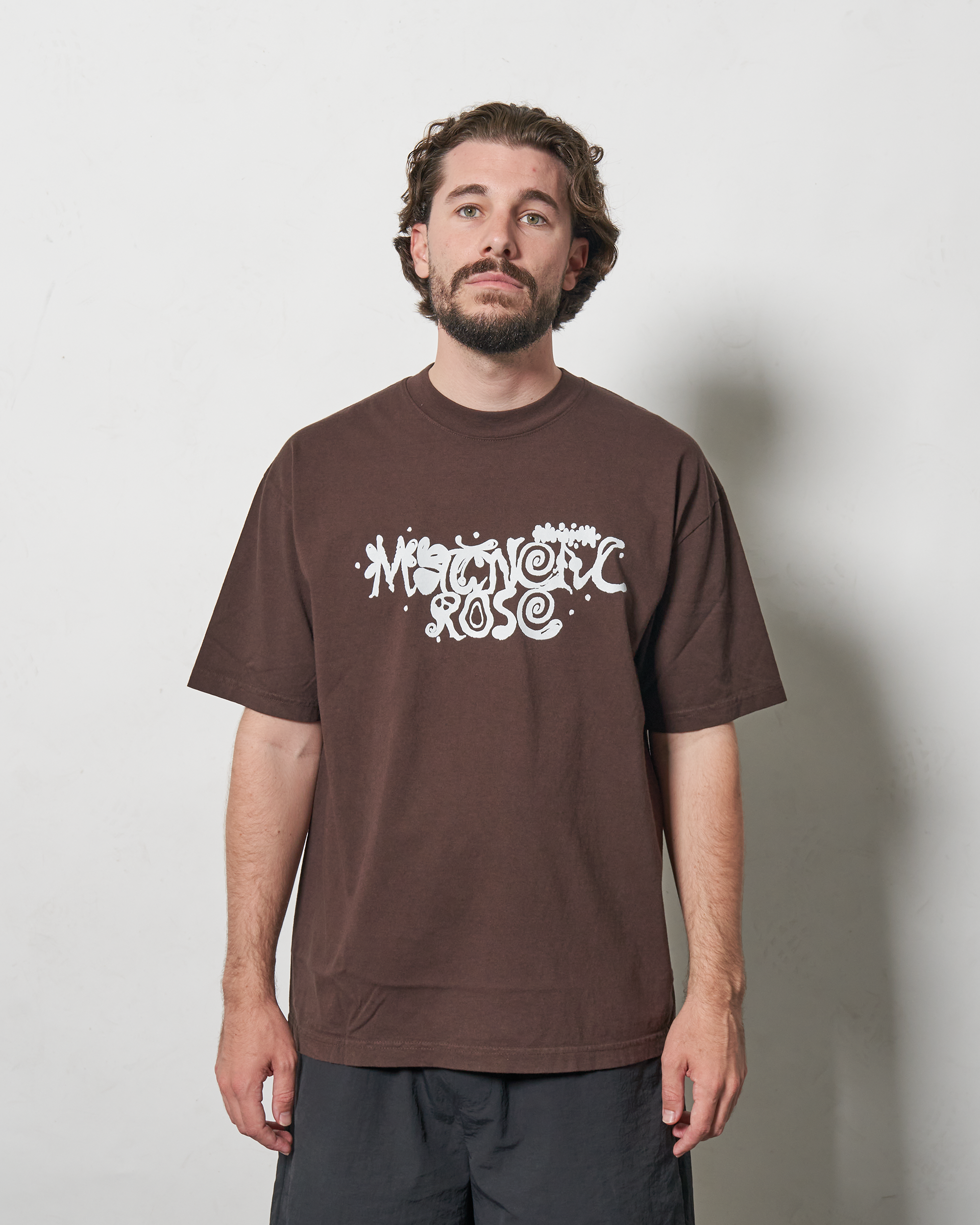 MAGNETIC ROSE T-SHIRT - BLACK