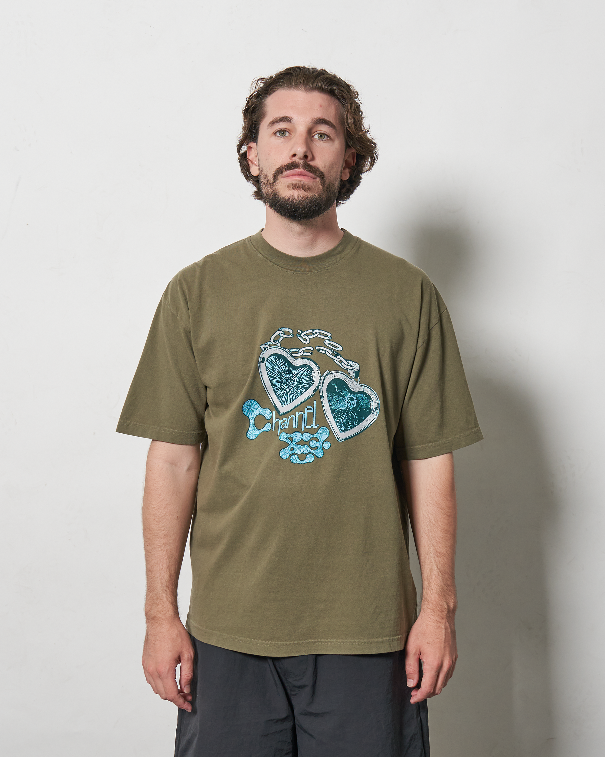 LOCKET T-SHIRT - ARMY