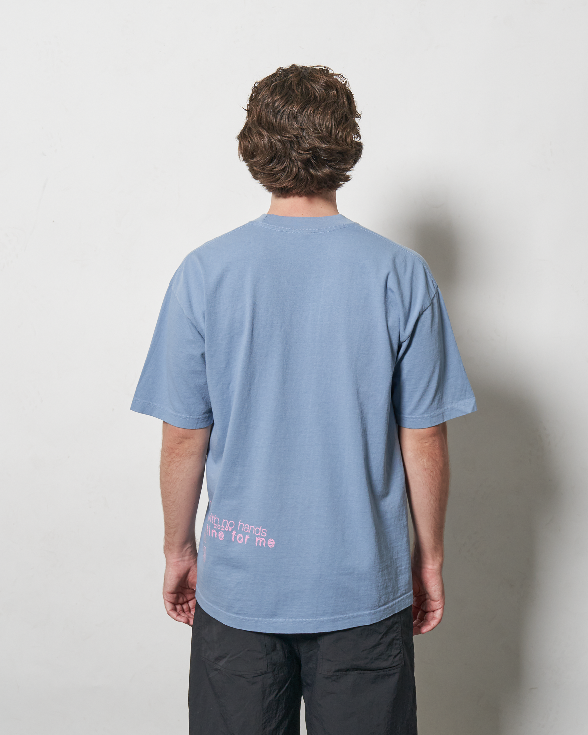 LIFE T-SHIRT - CLEAR BLUE