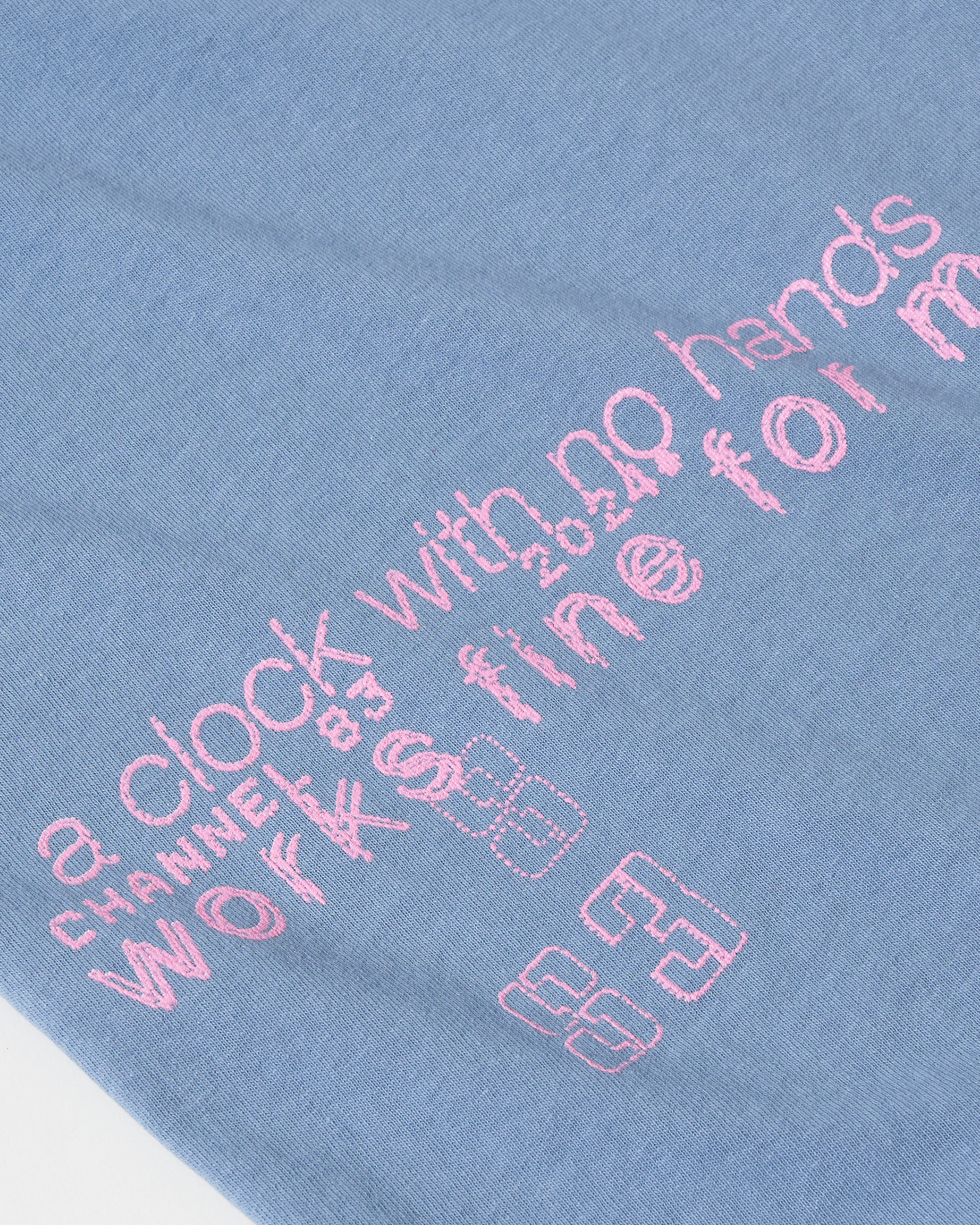 LIFE T-SHIRT - CLEAR BLUE