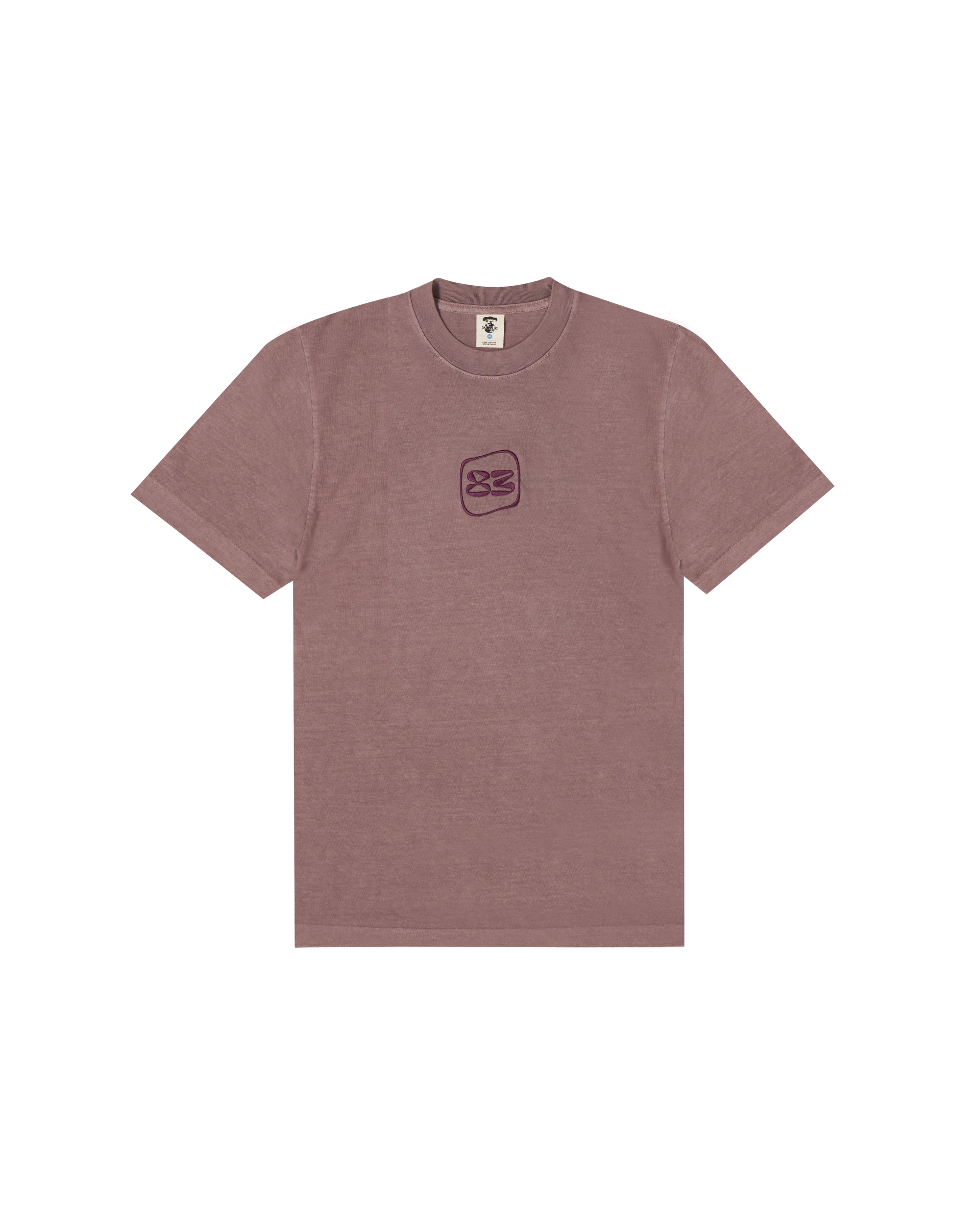 Embroidered Logo T-shirt - Patchouli